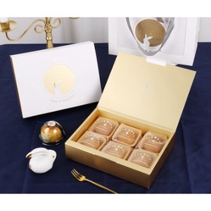 กล่องขนม 6 ช่อง ขนมไหว้พระจันทร์ กล่องของขวัญ50-80กรัม (MOON60)
