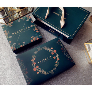 กล่อง ขนมไหว้พระจันทร์ 50-80กรัม กล่องเขียว ฝาครอบ (PRESENTS）(MOON49)