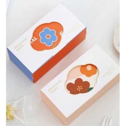 กล่องคุ๊กกี้ กล่องขนม กล่องของขวัญ ปีใหม่ รหัส QQ07 | BoxDee