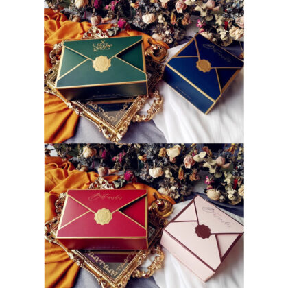 กล่องของขวัญ ขนม ของชำร่วย กล่องทรงจดหมาย(PA04)