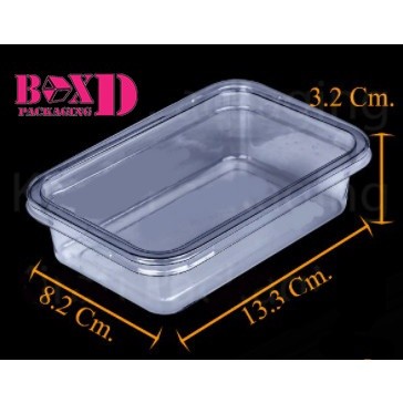 กล่องใส กล่องเบเกอรี่ใส +ฝา E210 แพค 25ชุด  XX082