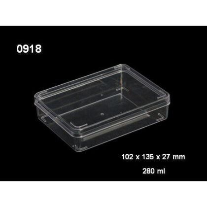 กล่องใส่ขนม คุ้กกี้  กล่องพลาสติกใส แข็ง  No.0918 ขายยกลัง 36 ชิ้น