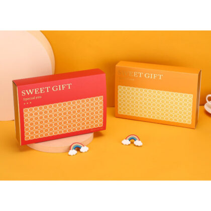 2026กล่องคุ๊กกี้ ขนมเปี๊ยะ 6 ช่อง กล่องกระดาษSWEES GIFT กล่องตรุษจีน 17x24.5x5 ซม ของฝาก CNY68